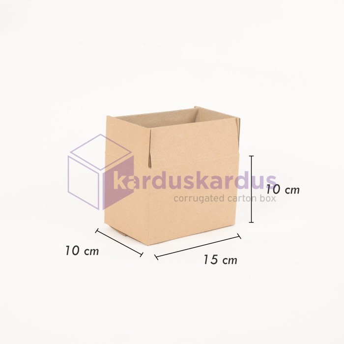 

KARDUS BOX KARTON PACKING ( 15 x 10 x 10 ) POLOS BARU