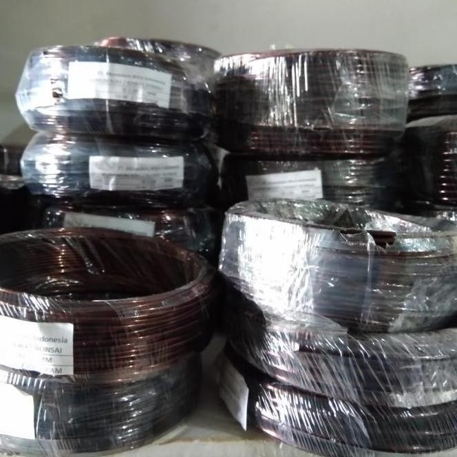 KAWAT BONSAI MAROON UKURAN 1~ 6 MM 500 GRAM KAWAT BONSAI ALUMINIUM 1011T