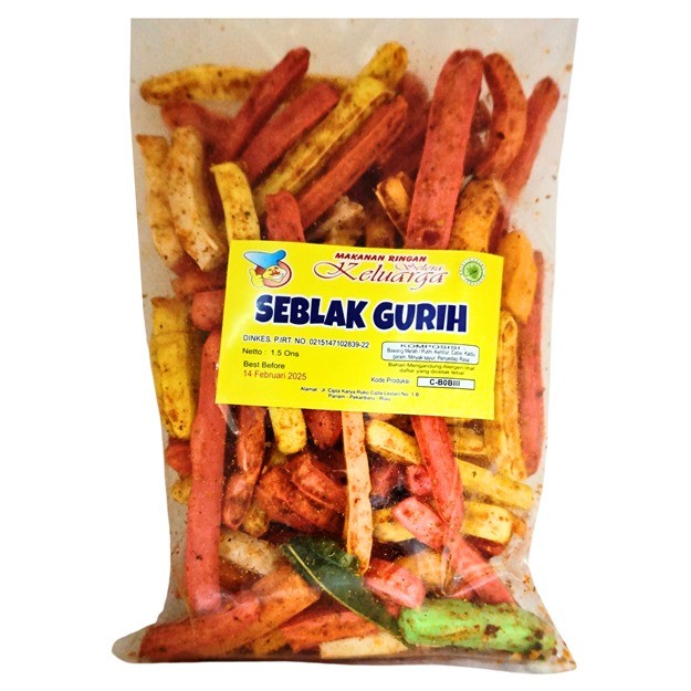 

S17801 SELERA KELUARGA SEBLAK GURIH SNACK 150GR MAJU BERSAMA (20250526)