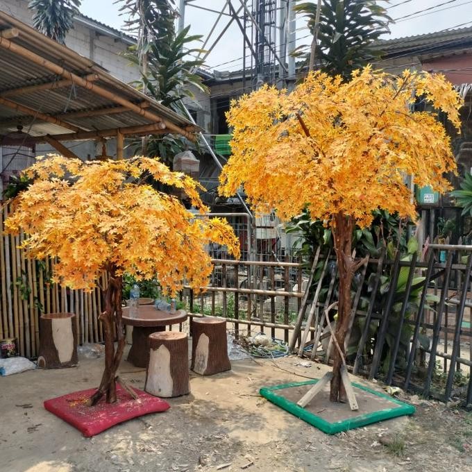 POHON MAPLE ARTIFICIAL/POHON MAPLE OREN/POHON MAPLE HIASAN SUDUT RUANGAN 1111T