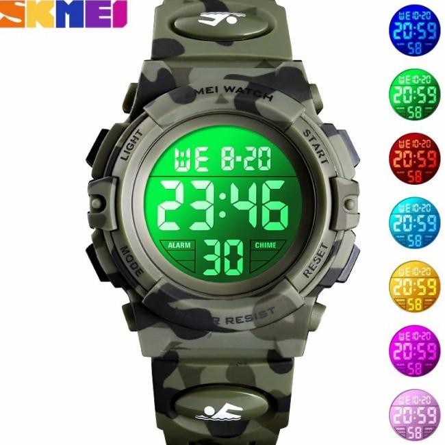 Jam Tangan Anak Perempuan Laki Cowok Skmei Casio Anti Air