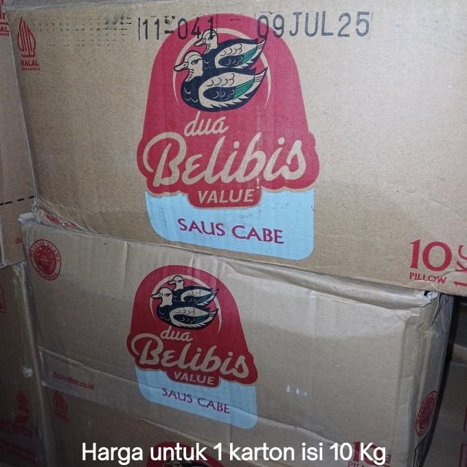 

Saos Sambal Dua Belibis Value 1 Kg Kartonan