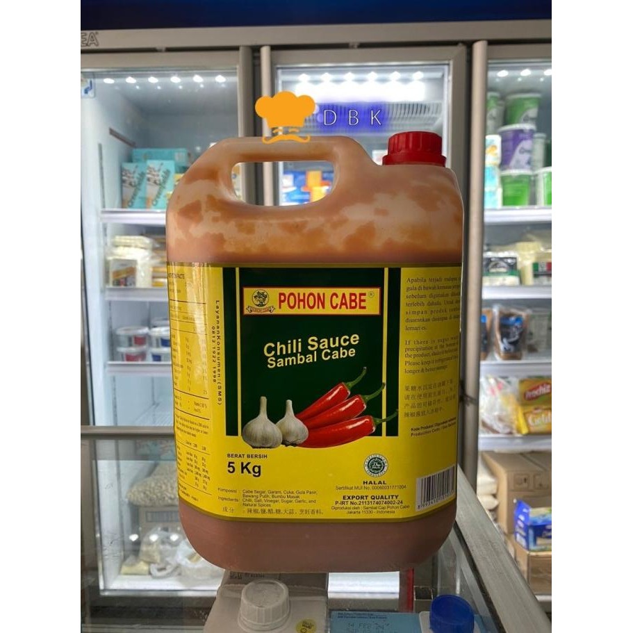 

saus sambal pohon cabe 5kg beli bis rasa lama saos mie fried chicken