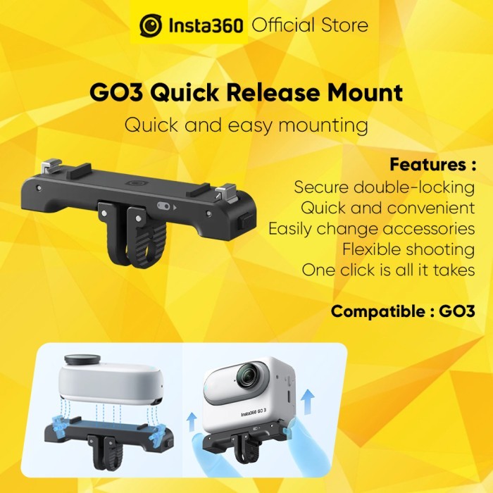Insta360 GO 3 Quick Release Mount
