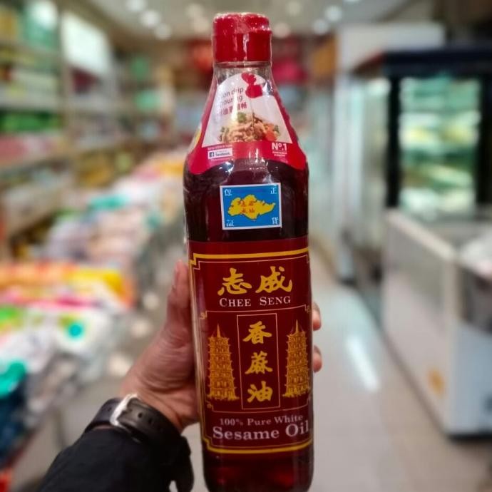 sesame oil chee seng 750ml minyak wijen pagoda mayu ma yiu