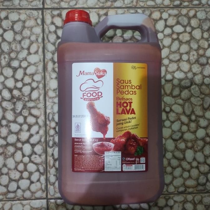 

MAMASUKA DELISAOS HOT LAVA (SAUS SAMBAL PEDAS) 6.2KG