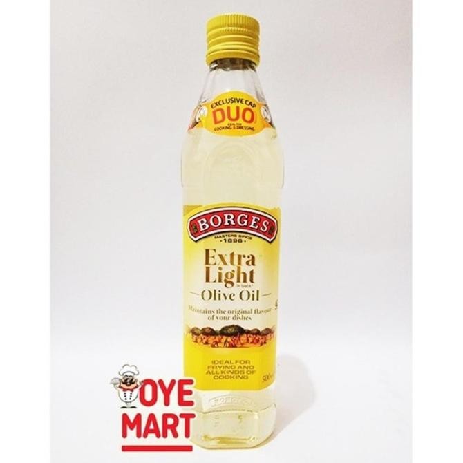 

BORGES EXTRA LIGHT OLIVE OIL 500ML / MINYAK ZAITUN