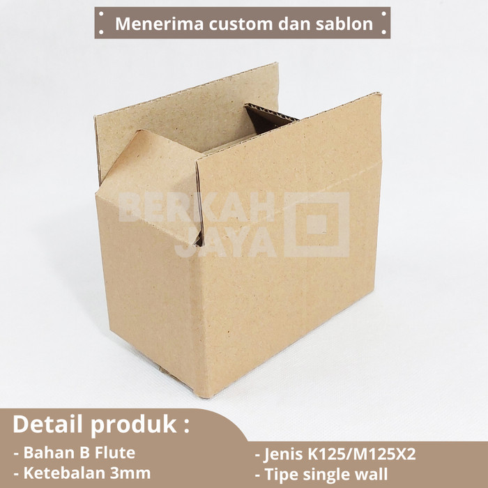 

Kardus/ Box/ Karton/ Aksesoris/ Kotak/ Dus Packing 13 X 8 X 8 cm