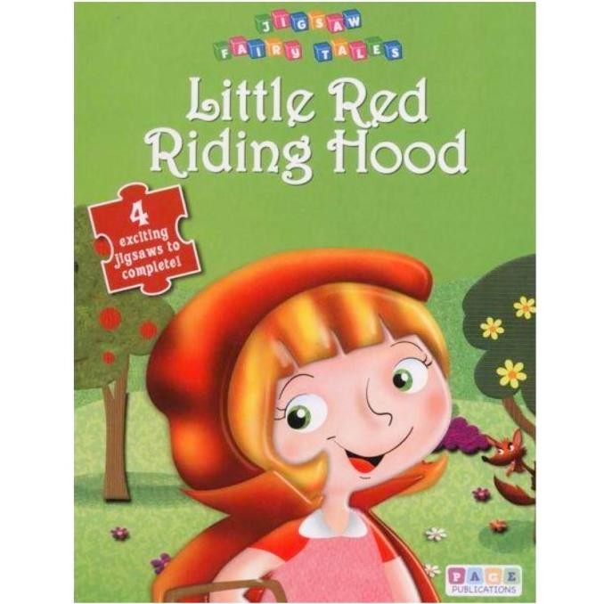 Jigsaw Fairy Tales Little Red Riding Hood Puzzle Book Story  Ready