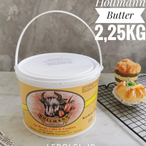 Hollmann Butter Hollman Holman Butter Mentega Kemasan Ember 2.25 Kg