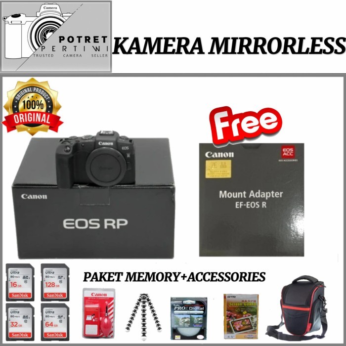 EOS RP BODY ONLY / BODY KAMERA EOS RP / BODY ONLY / EOS RP