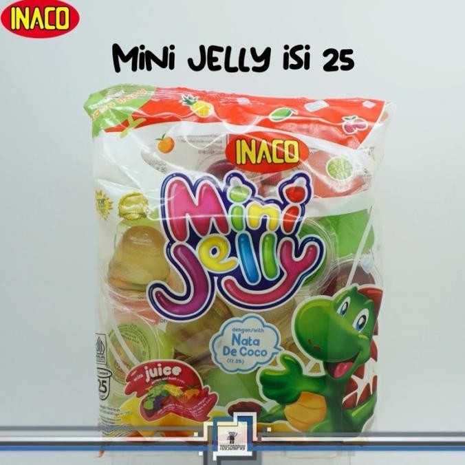 

Inaco Mini Jelly 25 / Jeli Nata De Coco isi 25 / Hampers Snack