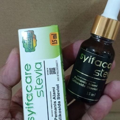 

2 Botol Syifacare Stevia Lebih Hemat Gganti Gula Rendah Kal