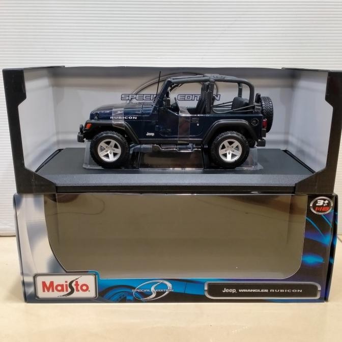 Maisto 1:18 Jeep Wrangler Rubicon Diecast 1/18
