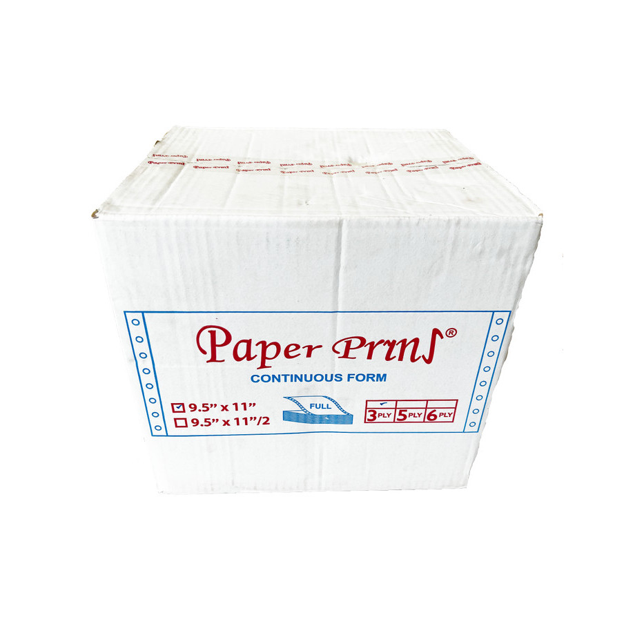 

PAPERPRYNS CONTINUOUS FORM 9,5 X 11 (ISI FULL) 3PLY - PMK