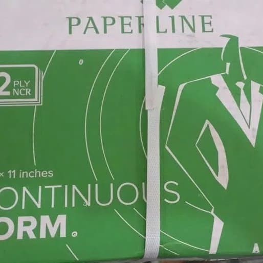 

KERTAS CONTINUOUS FORM PAPERLINE 2 PLY HVS UKURAN KWARTO A4 FULL SET