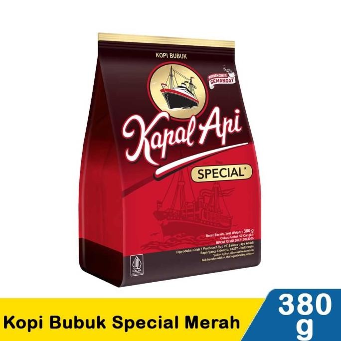 

KAPAL API KOPI BUBUK SPECIAL MERAH 380G L21JA