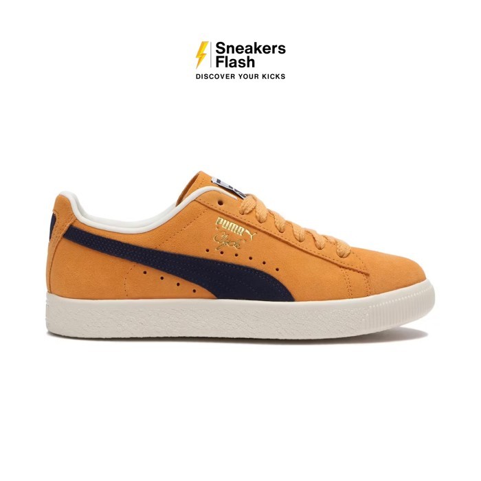 PUMA Clyde Og Clementine Navy Sepatu Sneakers Pria - 39196208 - Size 45