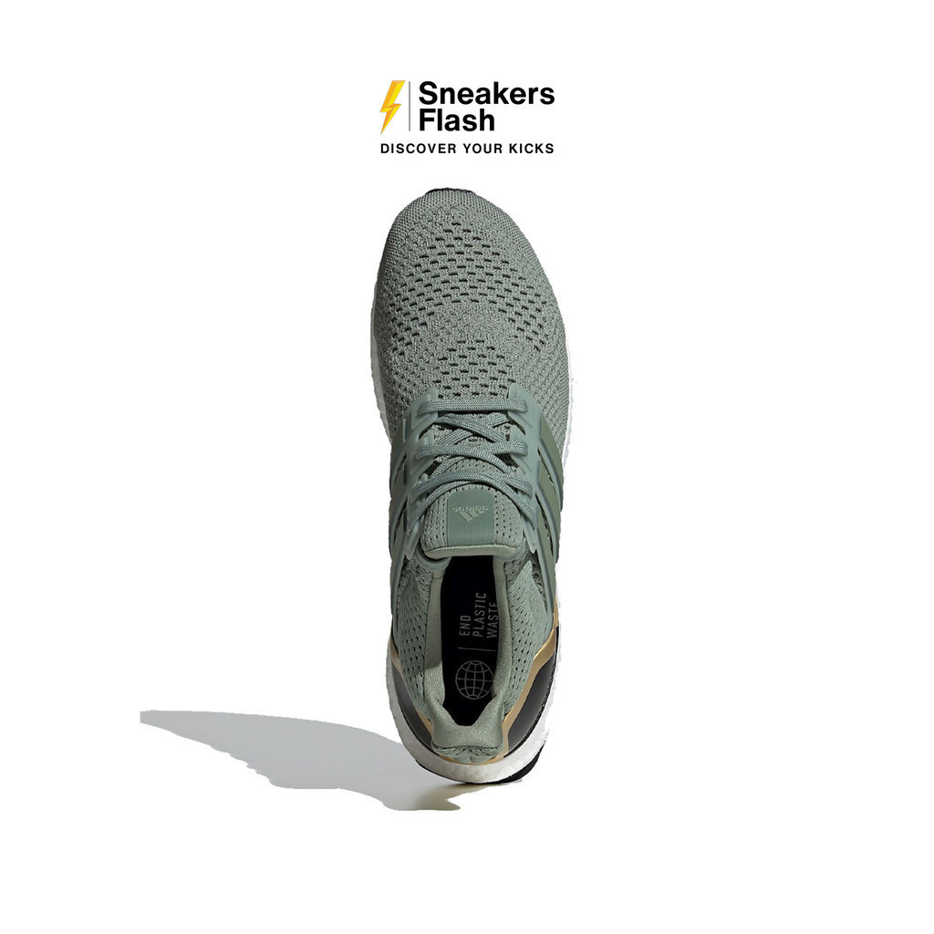 ADIDAS Ultraboost 1.0 Silver Green Gold Metallic Sepatu Lari Pria - IF5258 - Size 44