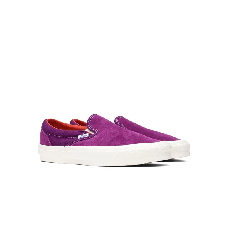 VANS Vault Og Slip On Lx Grape Juice Sepatu Pria - VN0A45JK20B - Size 43