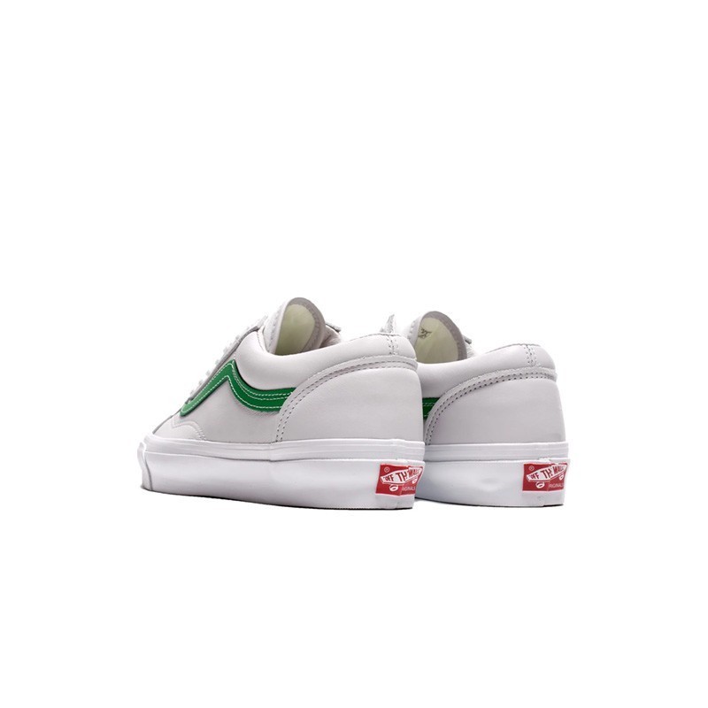 VANS Vault Og Style 36 Lx True White Green Sepatu Pria - VN0A4BVE21C - Size 43