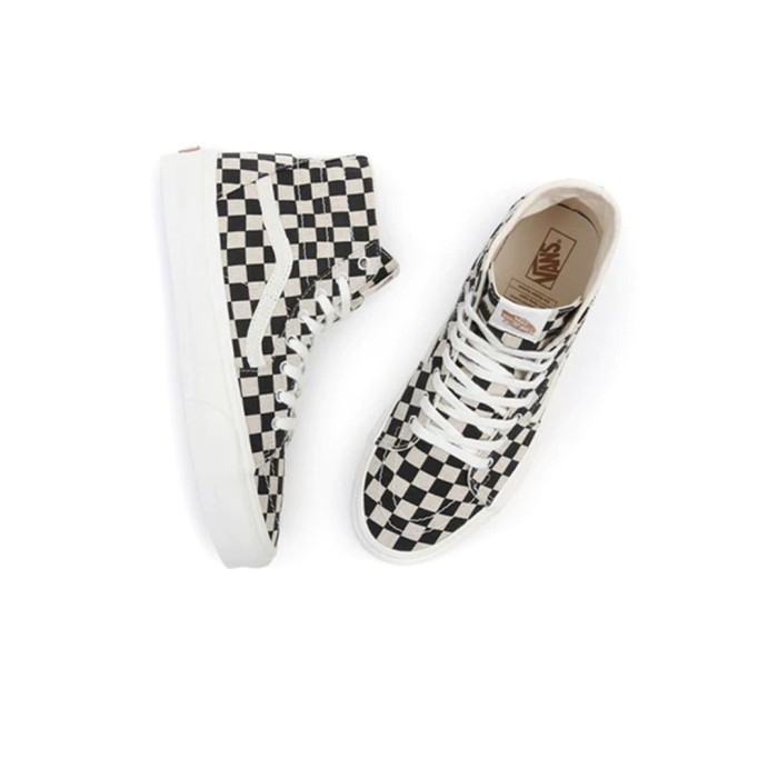 VANS Sk8-Hi Tapered Theory Checkerboard Sepatu Unisex - VN0A5KRU705 - Size 42.5