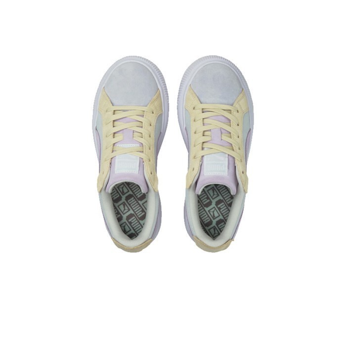 PUMA Suede Mayu Raw Ice Flow White Sepatu Sneakers Wanita - 38311401 - Size 36