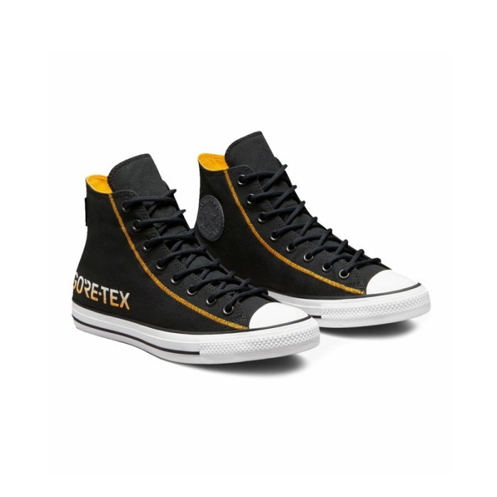 CONVERSE Ct As Hi Goretex Black Sepatu Wanita - A01393C - Size 37