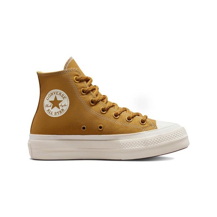CONVERSE Ct As Hi Lift Platform Burnt Honey Sepatu Wanita - A04363C