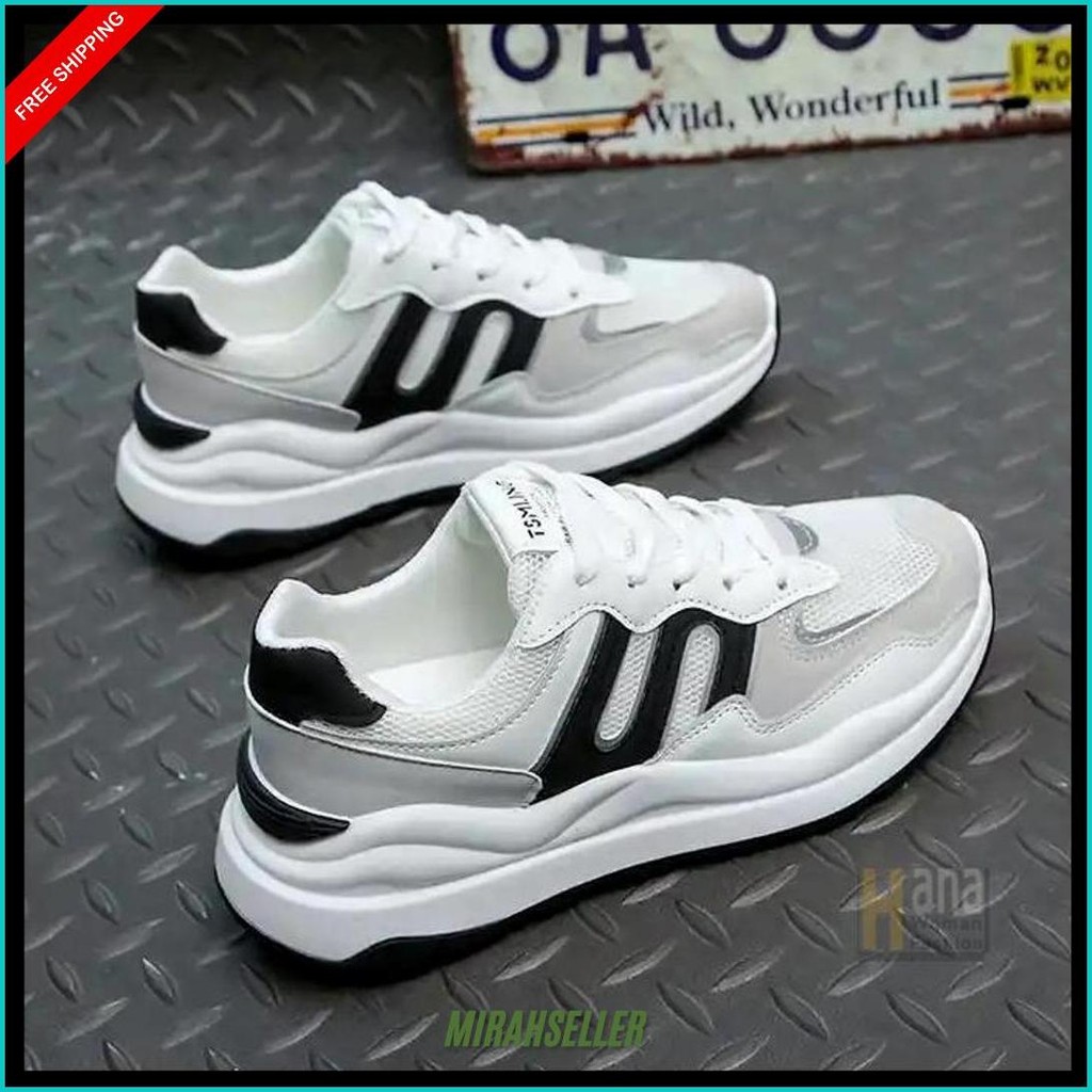 Sepatu Sneakers Wanita Putih Bagus Murah Cocok Untuk Olahraga Dan Sekolah Style Korea Terbaru Murah