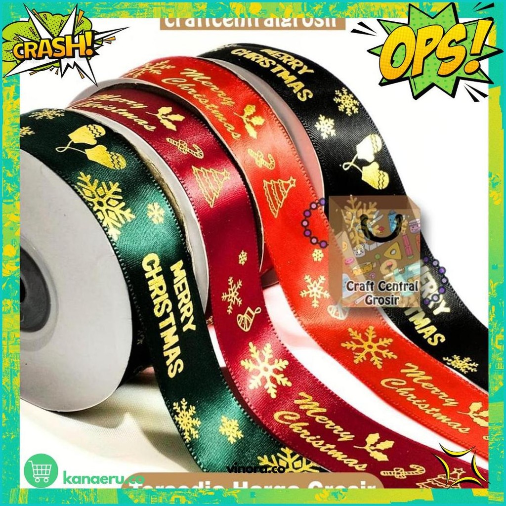 

Pita Natal/ Pita Satin Natal Per Roll 20 Yard Part I Diskon