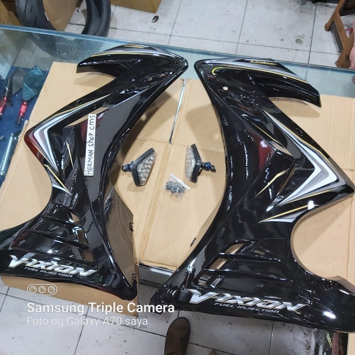 Sayap old Vixion - Half fairing vixion old - Fairing Old vixion Abs