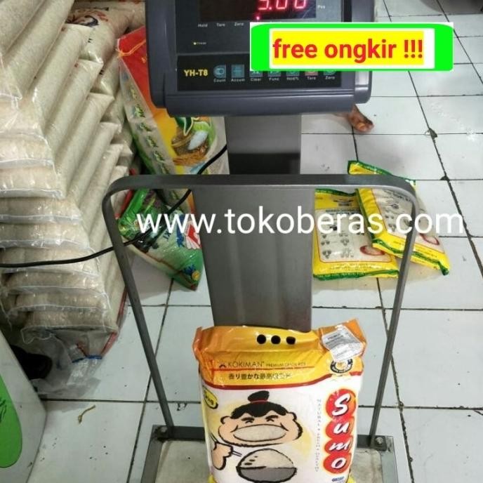 

TERSEDIA BERAS SUMO 5 KG - GOSEND