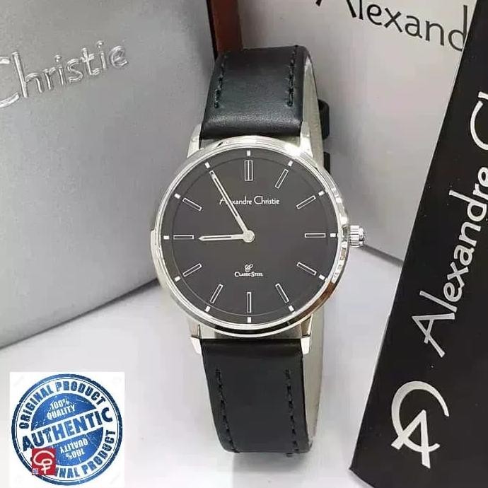 ALEXANDRE CHRISTIE AC8492 AC 8492 Silver JAM TANGAN ORI