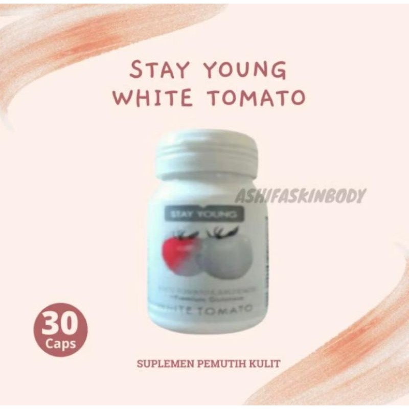 White Tomato Stay Young Pemutih kulit Cerah Muda Original