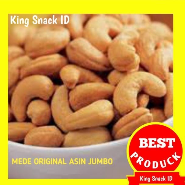 

Kacang Mede Panggang Jumbo 500Gr /Mede Asin Mete Oven