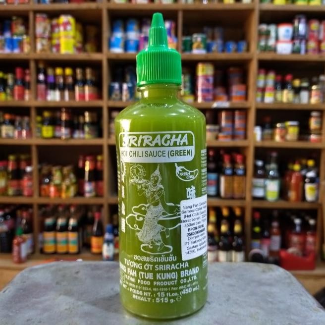 

Nang Fah Sriracha Sambal Cabe Hijau (Hot Chili Sauce) 515Gr
