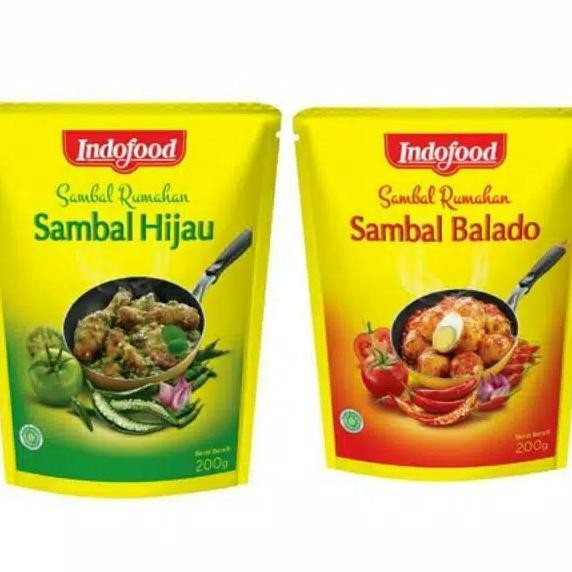 

Indofood Sambal Balado Merah / Hijau 200 Gram