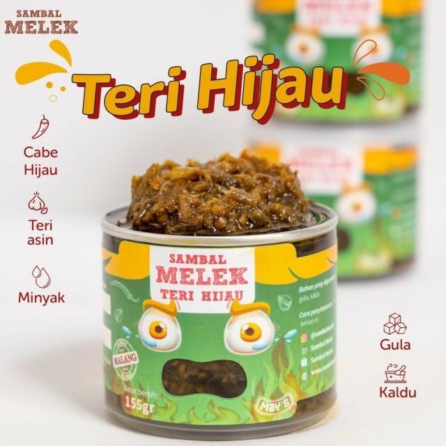 

Sambal Melek Teri Hijau / Sambal Teri Hijau