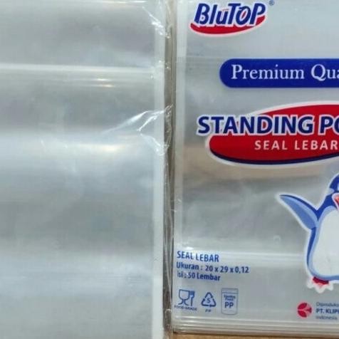 

Plastik Klip Standing Pouch Tebal 1Kg 1.6Kg (Basreng 700Grm) 20X29