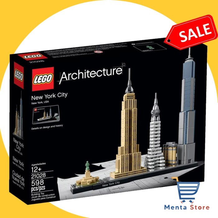 LEGO Architecture # 21028 York City Rise Building USA Skyline