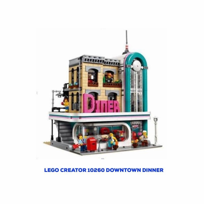 Lego Creator 10260 downtown dinner