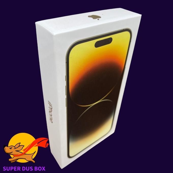 

DUS BOX IPHONE 14 PRO FULLSET FREE PRINT REQUEST STIKER BARU