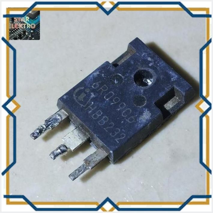 [STA55] 6R099C6 TO-247 BESAR IPW60R099C6 INFINEON MOSFET 38A 600V TRANSISTOR FET C6 SERIES 6R099 N-C