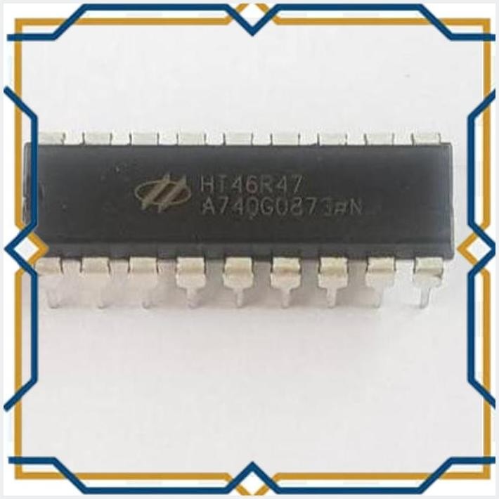 [STA55] HT46R47 HT 46R47 HOLTEK IC 8-BIT MCU KOMPOR INDUKSI DRIVER DIP-18
