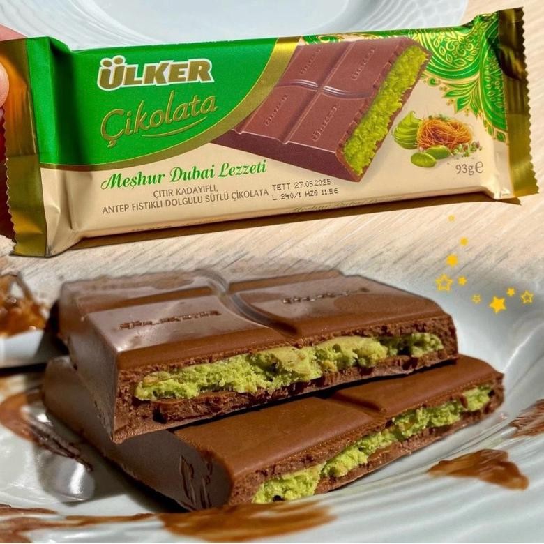 

CR - COKLAT DUBAI ULKER TURKI VIRAL KUNAFE KUNAFA PISTACHIO CHOCOLATE COKELAT TERLARIS