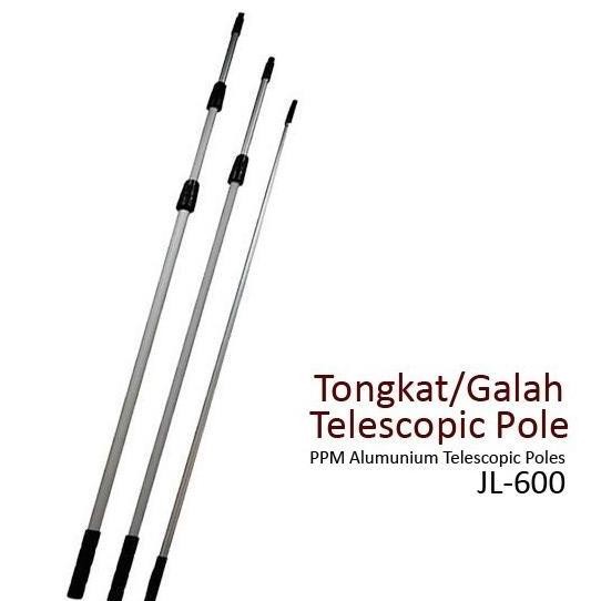 TONGKAT TELESCOPIC | GALAH | PPM ALUMUNIUM TELESCOPIC POLES JL-600 1311T