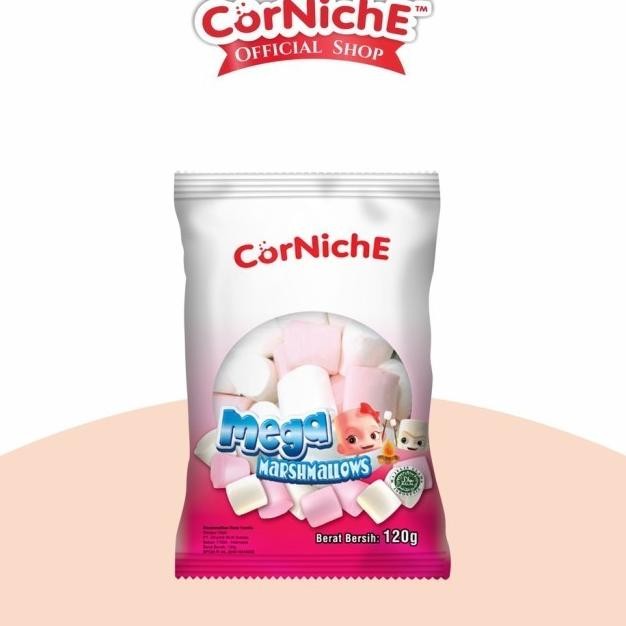 

Corniche Mega Pink White Marshmallow 120Gr