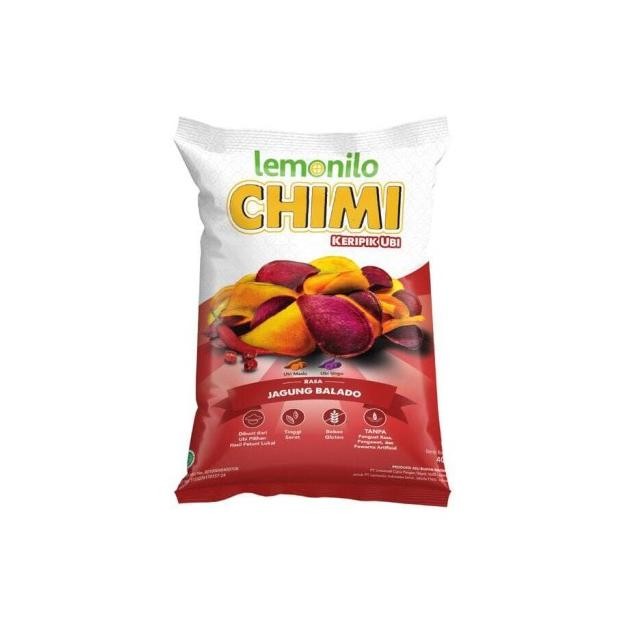 

W2Fit Lemonilo Chi Keripik Ubi Rasa Jagung Balado 40 Gram