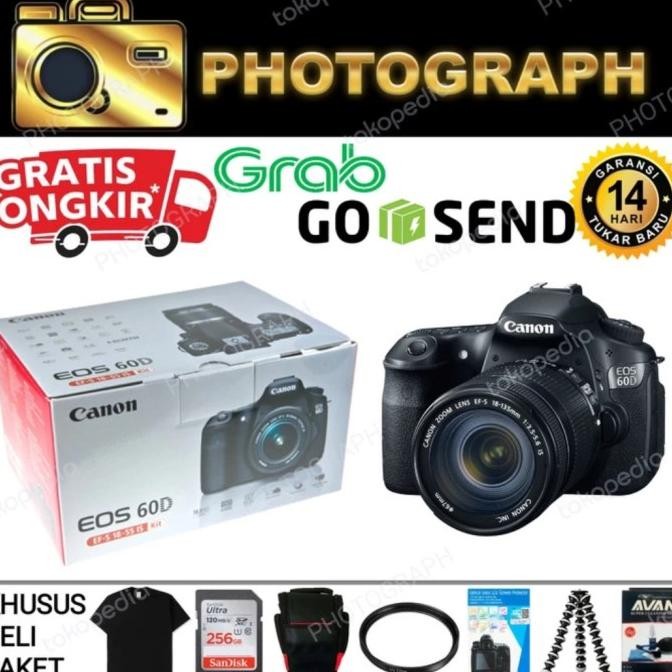 Canon Eos 60D 18 55Mm / Kamera Canon Eos 60D / Kamera Dslr Canon 60D / Original